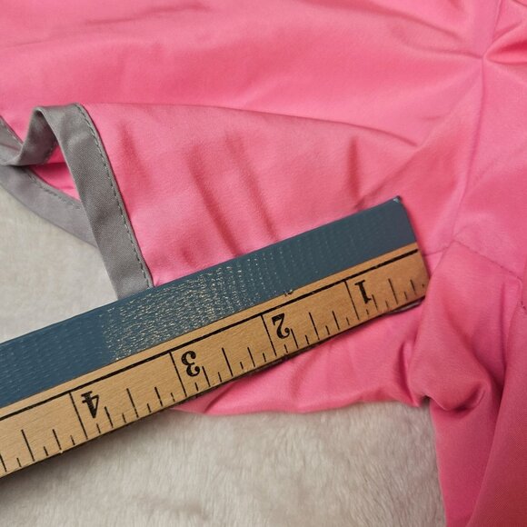 Danskin Pink & Gray Womens Running Athletic Shorts With Elastic Waistband - Picture 6 of 9